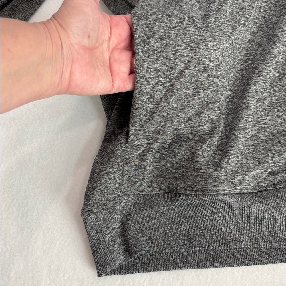 feat hoodie Heather Gray Roam drawstring women’s small, XL soft cozy warm new - Picture 4 of 9